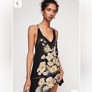 Intimately by Free People Black mini dress size xs
